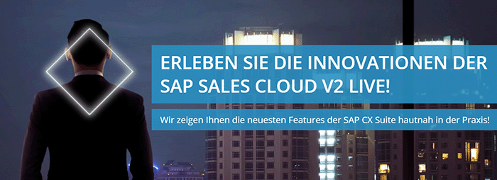 Innovation trifft Vertrieb: Die neue SAP Sales Cloud V2 live erleben