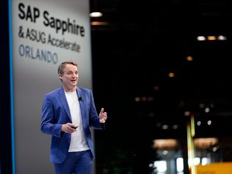 Christian Klein, Vorstandssprecher der SAP SE, eröffnet die Sapphire mit einer kurzweiligen Keynote. (c) SAP