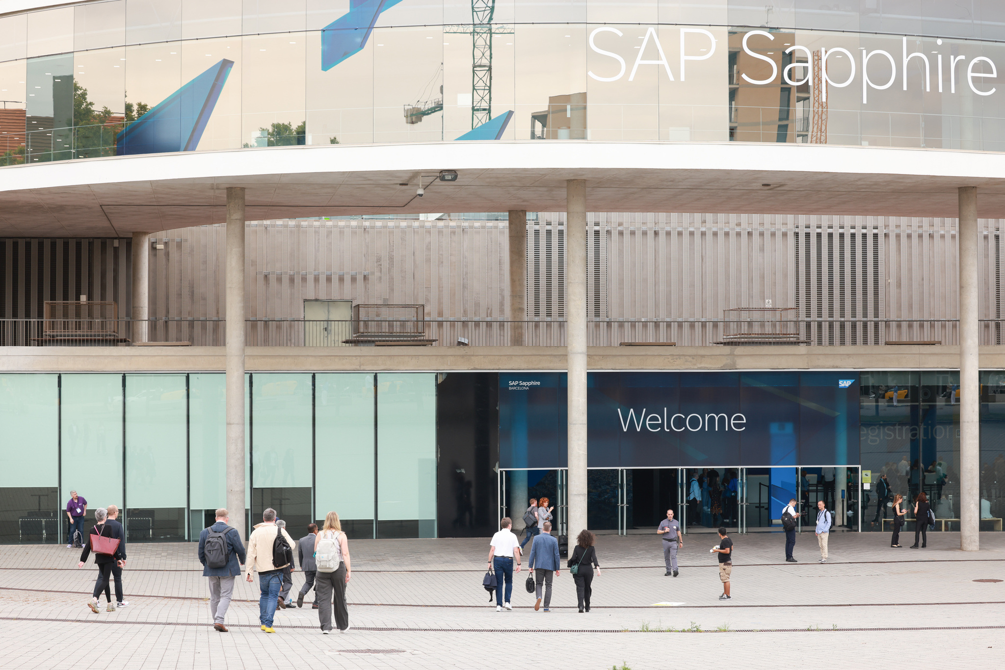 Tausende Kunden kamen zur jährlich stattfindenen SAP Sapphire in Barcelona. (c) SAP SE