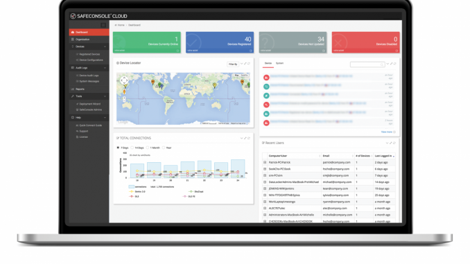 SafeConsole ist sowohl in einer Cloud-Variante als auch als On-Premises-System erhältlich.