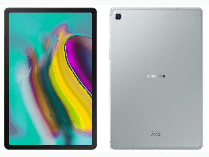 Das Samsung Galaxy Tab S5e glänzt mit einem 10,5 Zoll Super-AMOLED-Display, der Bixby-Sprachersteuerung und Quad-Lautsprecher von AKG.