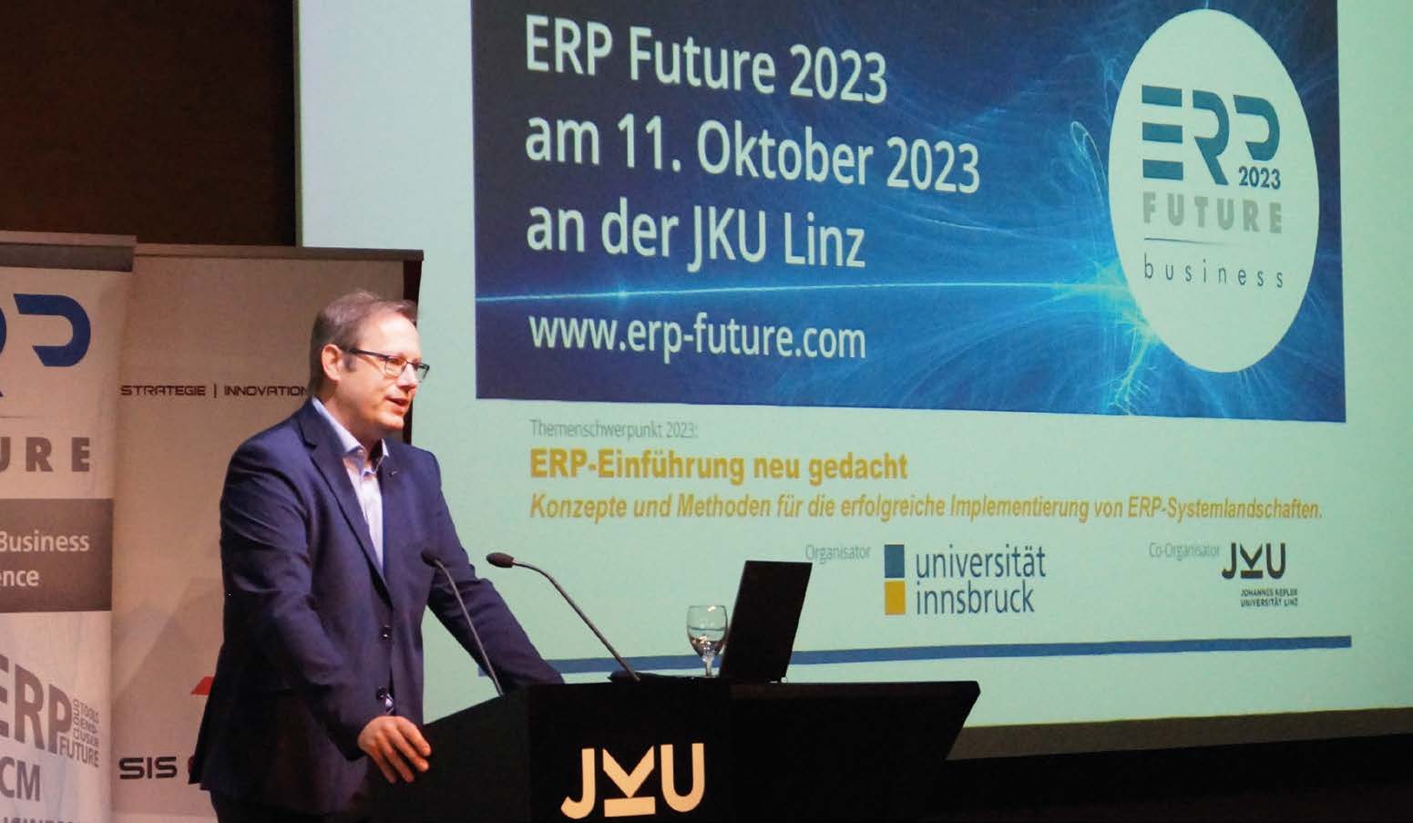 Stefan Koch ist Rektor der Johannes Kepler Universität. (c) JKU