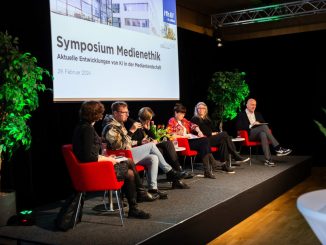 Symposium Medienethik 2024, Podiumsdiskussion (c) Max Peternell