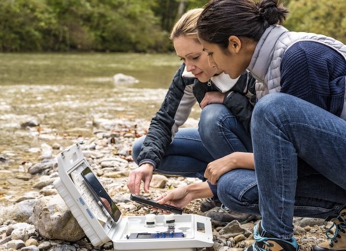 Die Untersuchung der Wasserqualität und Wassermanagement ist ein wesentlicher Bestandteil von IBMs Nachhaltigkeitsprojekten. (c) IBM