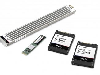 Die neue Ultrastar-NVMe-SSD-Familie: Ultastar-DC-SN640- und DC-SN340-SSD.