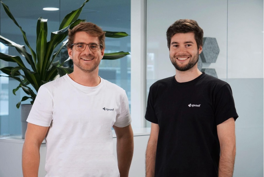 Dr. Clemens Brunner (CEO, Co-Founder) und Dr. Fabian Knirsch (CEO, Co-Founder) der sproof GmbH. (c) sproof