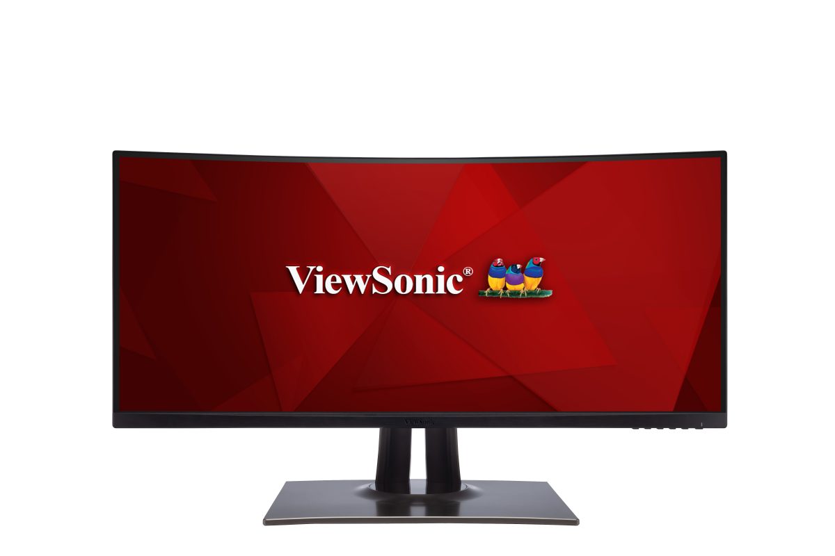 ViewSonic-Bildschirme der ColorPro-Serie, wie der hier abgebildete VP3481a bieten Funktionen für eine bessere Nutzererfahrung von Menschen mit Farbsehschwäche. (c) ViewSonic