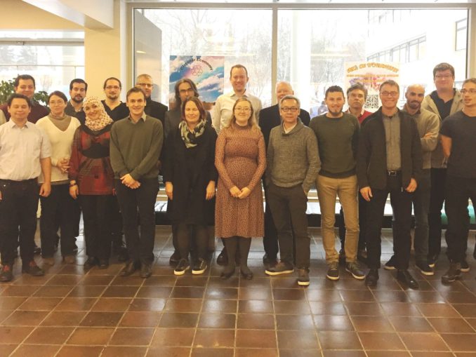 Gruppenfoto der VESSEDIA-Forscher beim Meeting in Finnland. (c) TECHNIKON