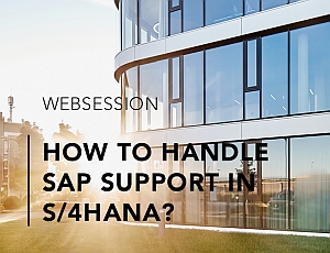 Webinar: How to handle SAP Support: Vorfalls- & Casemanagement in SAP S/4HANA Cloud