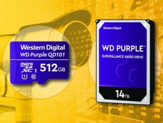 Western Digital kündigt die WD Purple Ultra Endurance microSD-Karte mit 96-Layer-3D-NAND-Technologie für Sicherheits- und Edge-Speicher-Kameras an und erweitert sein Festplatten-Portfolio mit der WD Purple 14TB für den Überwachungsbereich.
