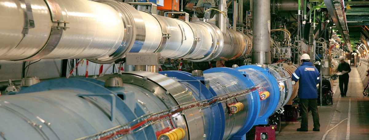 100 Meter unter der Erde befindet sich der Large Hadron Collider (LHC) des CERN. (c) Western Digital Corporation