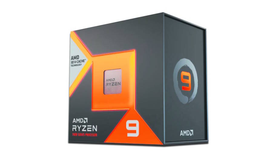 Box der AMD Ryzen Serie an Prozessoren.