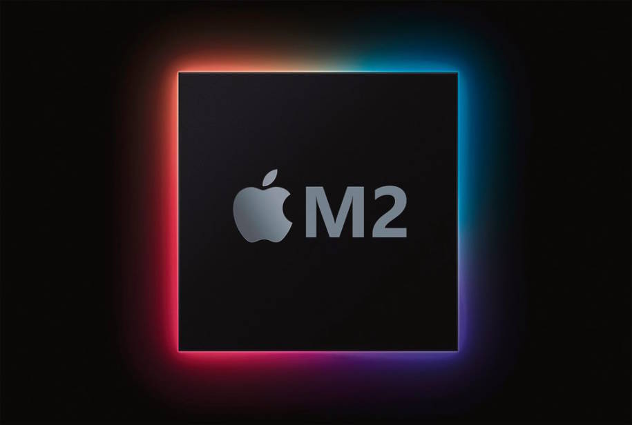 Logo der neuen M2 Prozessoren die Apple verwendet.