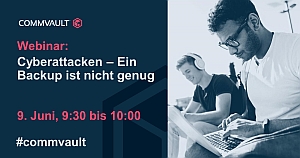 Kostenloses Webinar zu Backup & Cybersecurity: Jetzt registrieren!