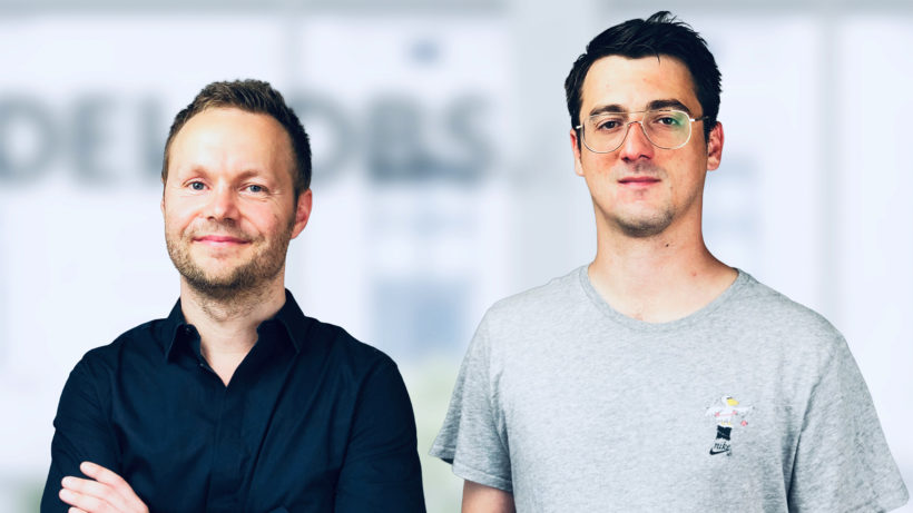 Die Gründer Klemens Schreiber und Markus Puckmayr bieten heimischen Entwicklern eine eigene Karriereplattform.