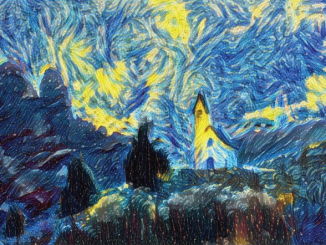 Beispiel für einen Style Transfer in der MaeSTrO App. (c) obs – HPI Hasso-Plattner-Institut