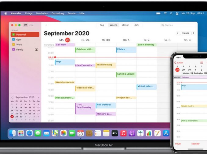 Icloud Kalender Auf 2 Iphones 