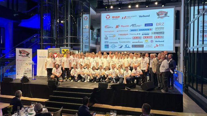 Die Finalisten und Finalistinnen der Austria Cyber Security Challenge 2023 (c) CSA