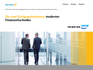 Zwei Schlüsselgeheimnisse des modernen Finanzführers (c) SAP