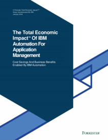 Die Automatisierung im Application Management (c) IBM