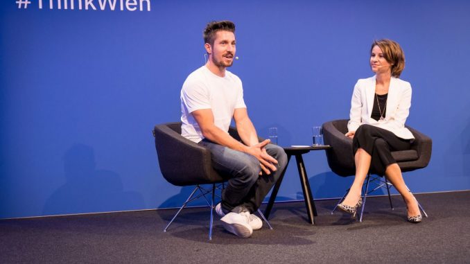 IBM Think 2019: Patricia Neumann im Gespräch mit Marcel Hirscher.