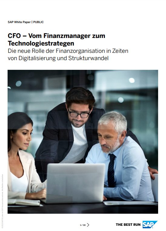 CFO – Vom Finanzmanager zum Technologiestrategen