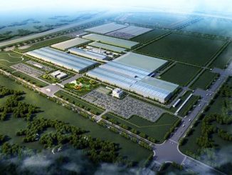 Das Zhenjiang-Werk, in dem Magna und BJEV Elektroautos für den chinesischen Markt entwickelt und fertigen wollen.